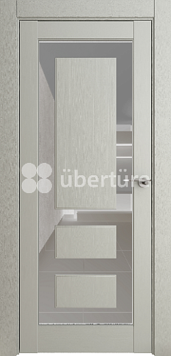 Дверь Uberture NEO 00005 серена светло-серый зеркало