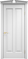 Дверь массив ольхи OL 102 - Ницца корона - Белая эмаль