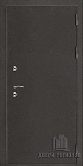Дверь входная уличная Термо 3, цвет антик темное серебро, панель - light 2127 цвет тортора soft