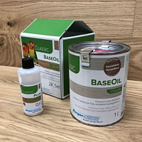 Цветное двухкомпонентное масло для дерева Berger BaseOil Color 2K