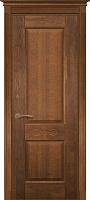 Дверь дуб Double Solid Wood Классик №4 мёд