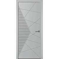 Межкомнатная дверь Синди-2 РАЛ7047 эмаль