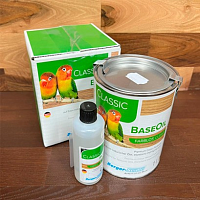 Двухкомпонентное масло для пола, паркета, дерева Berger BaseOil 2K