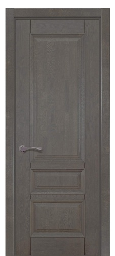 Дверь дуб Double Solid Wood Аристократ №1 грис