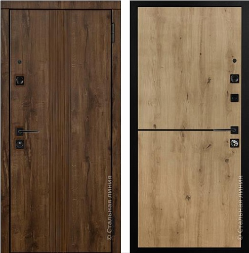 Входная дверь Стальная Линия Wood