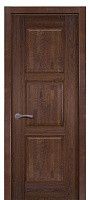 Дверь дуб Double Solid Wood Турин античный орех глухая