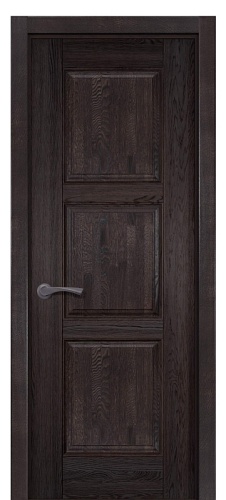 Дверь дуб Double Solid Wood Турин венге глухая