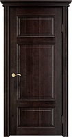 Дверь массив ольхи OL 55 - Фрезерованный карниз - Венге