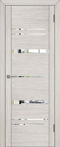 Дверь межкомнатная UniLine 30027 капучино велюр глухая