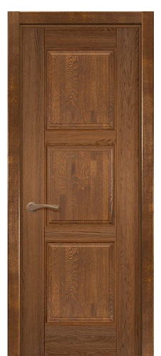 Дверь дуб Double Solid Wood Турин мёд глухая