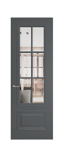 Provance Griglia Classic-Лион ДО-6 багет 6 RAL-7011 Эмаль