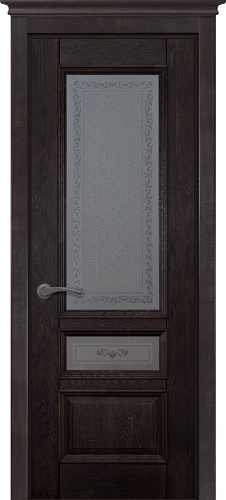 Дверь дуб Double Solid Wood Аристократ №3 венге