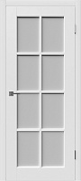 Дверь межкомнатная Porta эмаль polar стекло