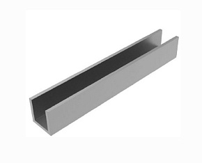 Нижняя направлющая L2 2м (10*13*10) алюминий