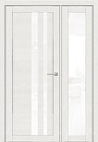 Дверь межкомнатная UniLine 30008 SoftTouch бьянка soft touch остекленная